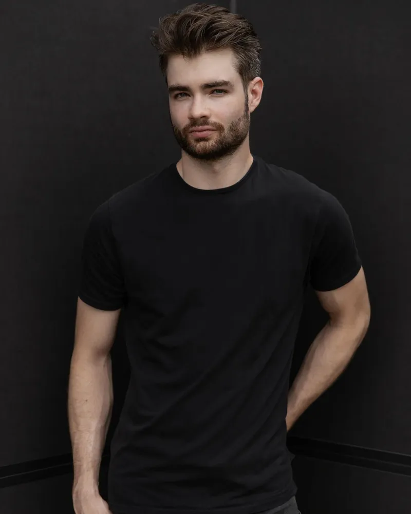 Colored portrait & torso